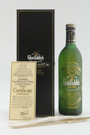 Glenfiddich Centenary Limited Edition Newspaper Article