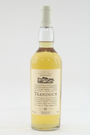 Teaninich 10 Years Old Flora Fauna White Cap