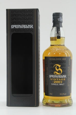 Springbank Vintage 2001 Batch 1
