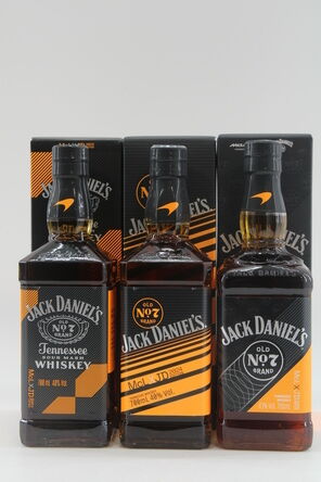 Jack Daniels Mclaren Limited Edition Collector Box 2023 2024 2025 Bottles One Of 2000 Set