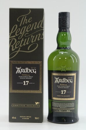 ARDBEG 17 YEAR OLD COMMITTEE EXCLUSIVE