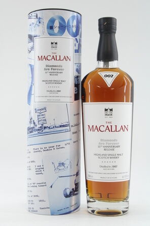 Macallan 18 James Bond Diamonds Are Forever 55th Anniversary Release