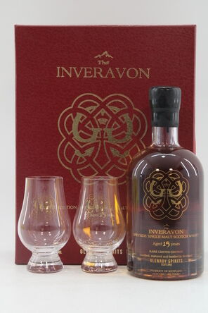 Inveravon 15 Rare Limited Edition With Glasses