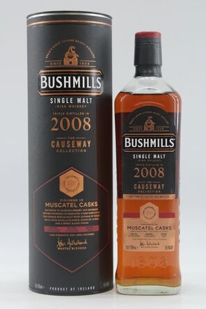 BUSHMILLS 2008 CAUSEWAY COLLECTION MUSCATEL CASK FINISH