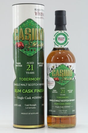 Tobermory 21 Years Old 1995 Rum Cask Casino Series