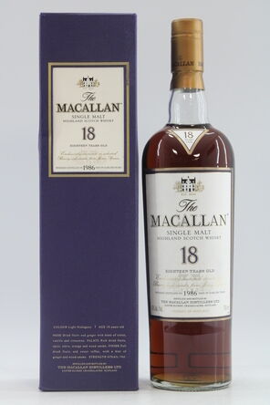 Macallan 18 1986