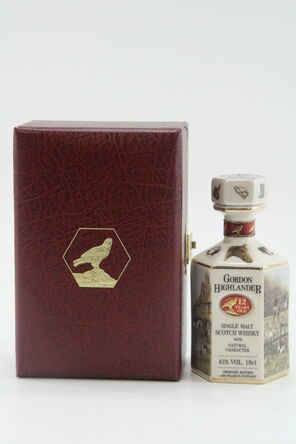 Tomatin 12 Years Old Gordon Highlander Fox Hunter Decanter 10cl