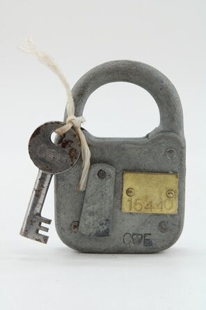 Customs Excise Bonded Warehouse Padlock 15440 With Key