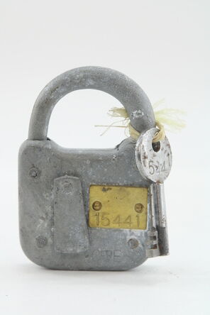 Customs Excise Bonded Warehouse Padlock 15441 With Key