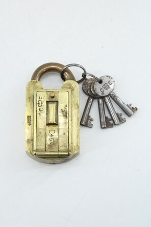 Customs Excise Bonded Warehouse Padlock C452 With Keys