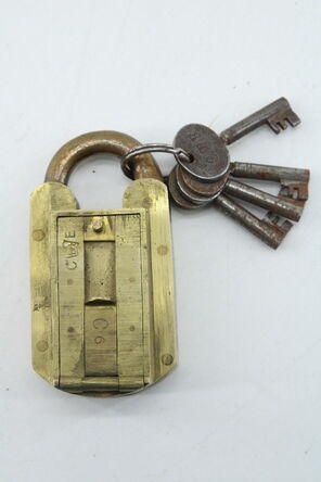 Customs Excise Bonded Warehouse Padlock C6 With Keys