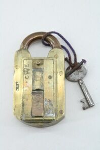 Customs Excise Bonded Warehouse Padlock C162 with Key