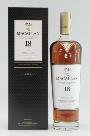 Macallan 18 Years Old Sherry Oak 2024 Release