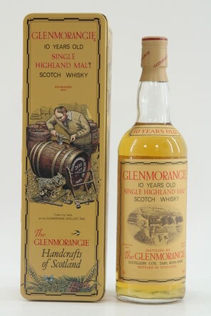 Glenmorangie 10 Bottled 1990s Handcrafts Of Scotland Tin