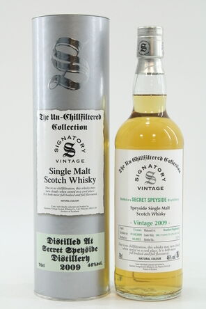 Secret Speyside 13 2009 Signatory Vintage