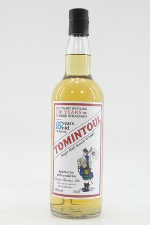 Tomintoul 15 Years Old 100 Years Of George Strachan One of 100 Bottles