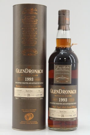 Glendronach 25 Year Old 1993 Single Cask 658