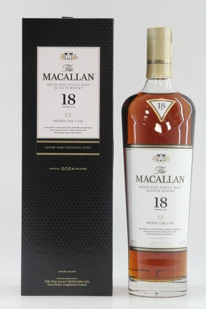Macallan 18 Years Old Sherry Oak 2024 Release