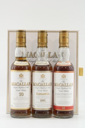 Macallan Travellers Choice 3x33 3cl Including Cask Strength 10 Years Old 58 5