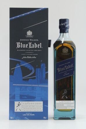Johnnie Walker Blue Label London 2220 Cities Of The Future Limited Edition