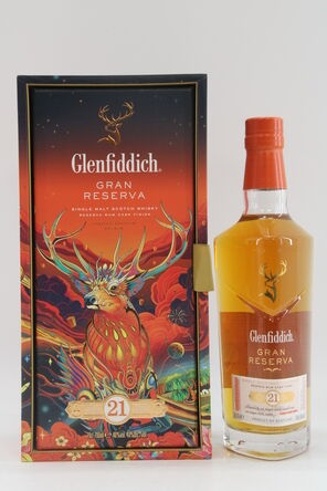 Glenfiddich 21 Gran Reserva Rum Cask Chinese New Year 2022