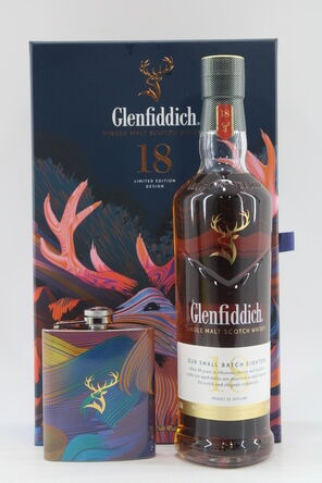 Glenfiddich 18 Limited Edition With Hipflask