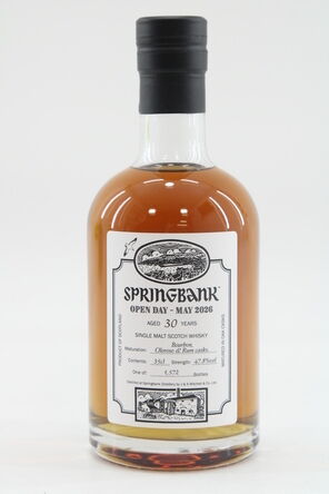 Springbank 30 Open Day 2026