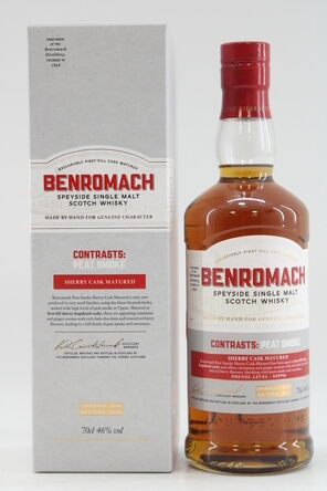 Benromach 2012 Peat Smoke Sherry Cask Contrasts 2021