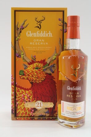 Glenfiddich 21 Gran Reserva Rum Cask Chinese New Year
