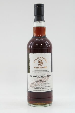 Blair Athol 9 2014 100 Proof Edition 3 Signatory Vintage