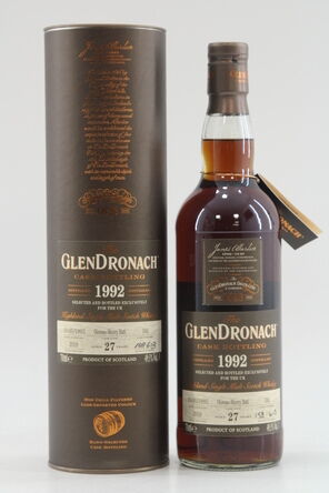 Glendronach 27 1992 Single Oloroso Cask 182 Uk