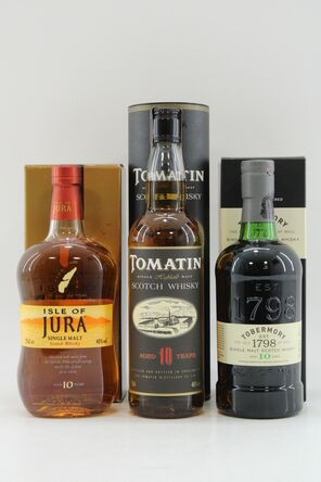 Jura Tobermory Tomatin 10 3x70cl