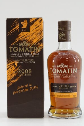 Tomatin 15 2008 Palo Cortado Sherry Collection