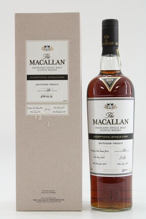 Macallan 2005 Exceptional Single Cask 7802 11 2017 Mgm Exclusive Us Import