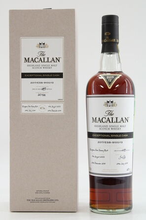 Macallan 2003 Exceptional Single Cask 9100 13 2017