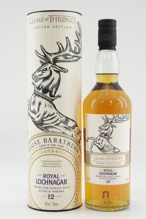 Royal Lochnagar 12 Game Of Thrones House Baratheon 6 X 70cl