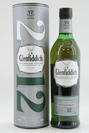 Glenfiddich Millennium Vintage 2012 Misprinted Label