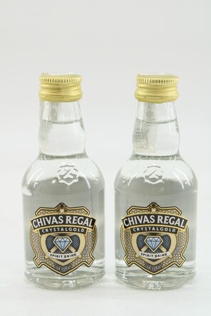Chivas Regal Crystalgold Miniatures 2x5cl
